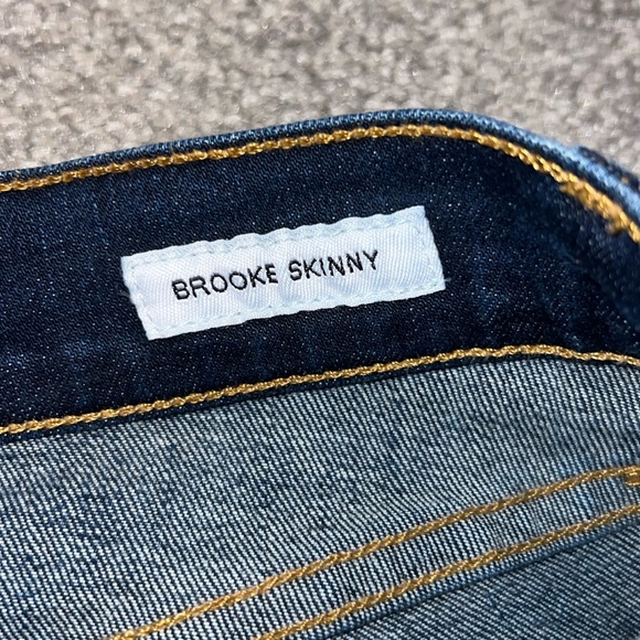 Lucky Brand low rise White Oak Cone Denim skinny jeans size 0/25 regular 💙 - Picture 13 of 16